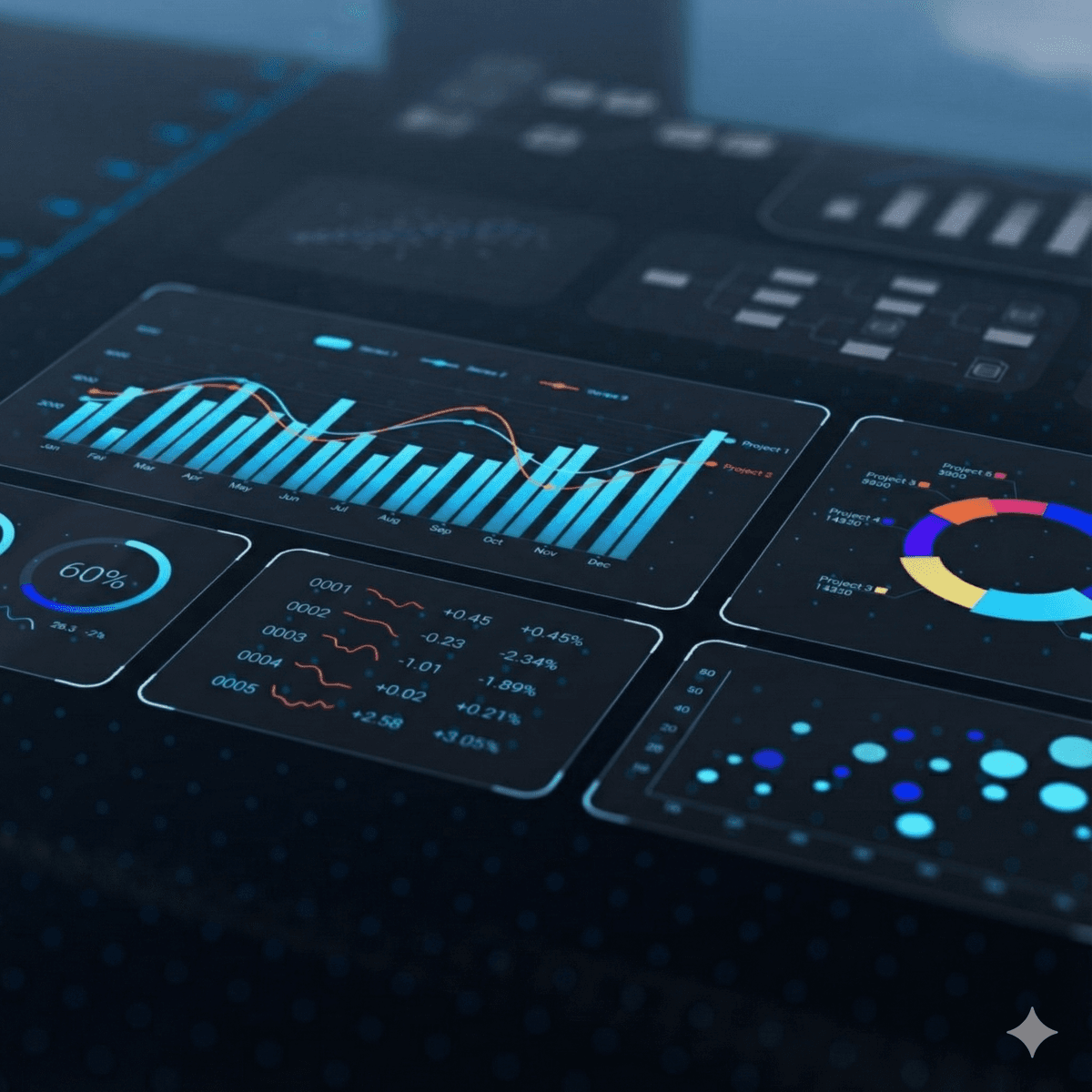 Dashboard analytics interattiva