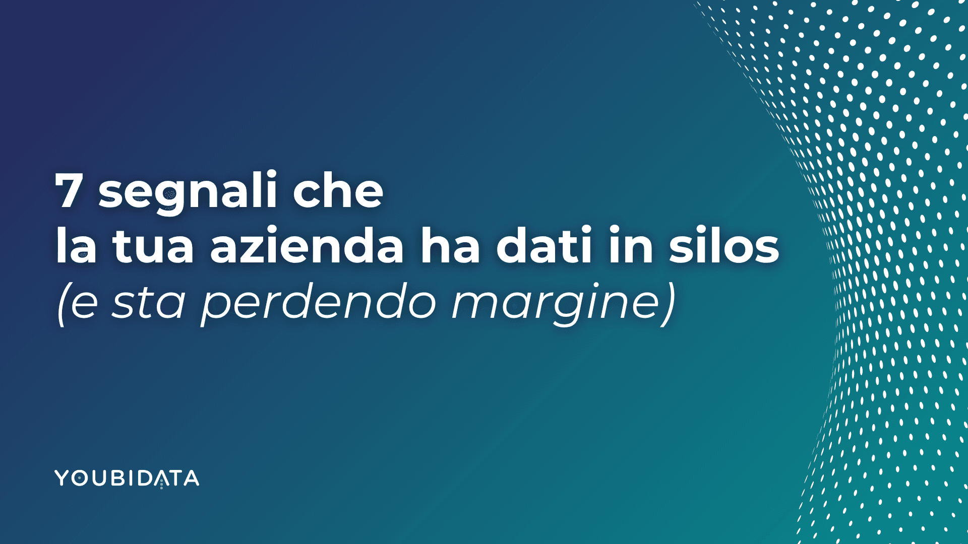 Sette indicatori chiave che segnalano la presenza di dati in silos nella tua azienda